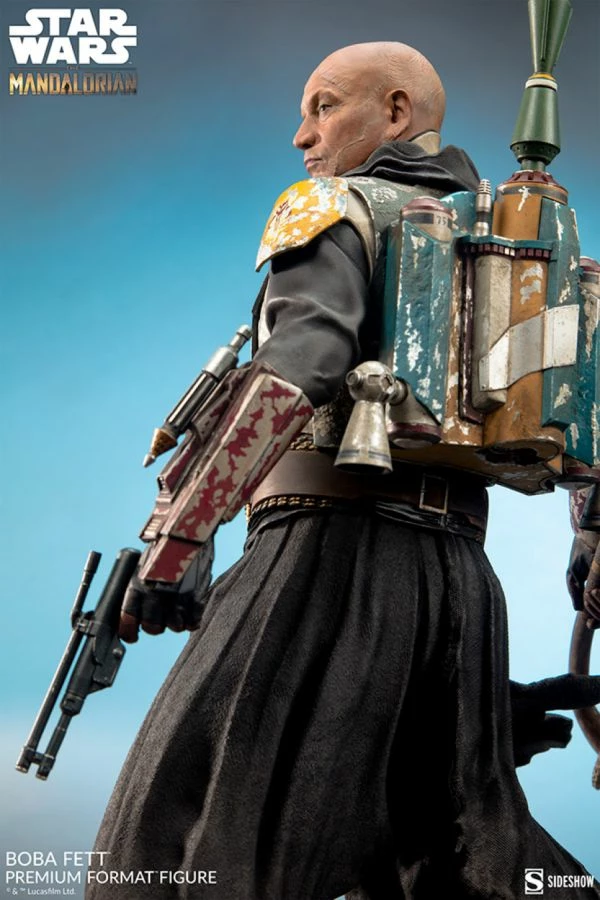 Sideshow Collectibles Star Wars: The Mandalorian - Boba Fett Premium Format Statue 14 Sideshow Collectibles Star Wars: The Mandalorian - Boba Fett Premium Format Statue