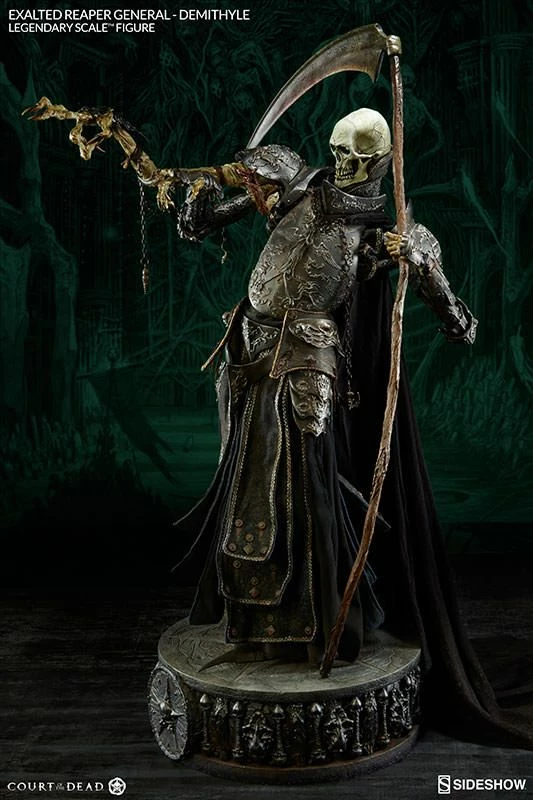Sideshow Collectibles Court Of The Dead - Demithyle Exalted Reaper General Legendary 1:2 Scale Statue 6 Sideshow Collectibles Court Of The Dead - Demithyle Exalted Reaper General Legendary 1:2 Scale Statue