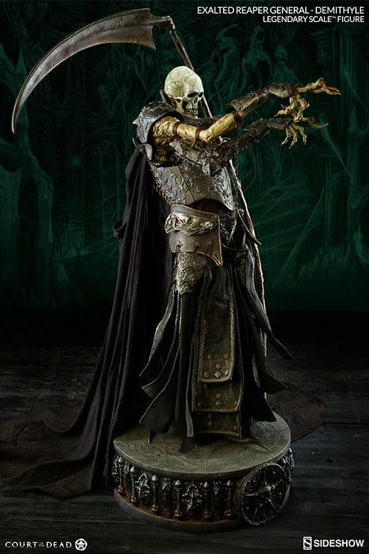 Sideshow Collectibles Court Of The Dead - Demithyle Exalted Reaper General Legendary 1:2 Scale Statue 8 Sideshow Collectibles Court Of The Dead - Demithyle Exalted Reaper General Legendary 1:2 Scale Statue