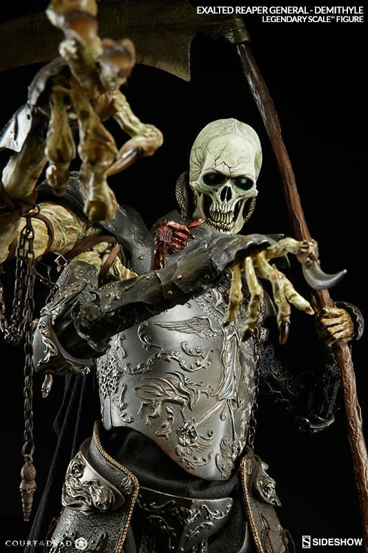 Sideshow Collectibles Court Of The Dead - Demithyle Exalted Reaper General Legendary 1:2 Scale Statue 9 Sideshow Collectibles Court Of The Dead - Demithyle Exalted Reaper General Legendary 1:2 Scale Statue