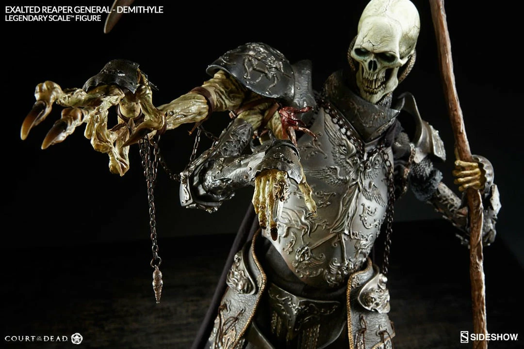 Sideshow Collectibles Court Of The Dead - Demithyle Exalted Reaper General Legendary 1:2 Scale Statue 13 Sideshow Collectibles Court Of The Dead - Demithyle Exalted Reaper General Legendary 1:2 Scale Statue
