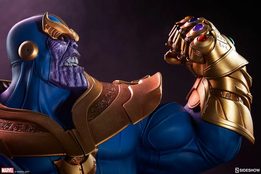 Sideshow Collectibles Marvel Comics - Thanos Bust 2 Sideshow Collectibles Marvel Comics - Thanos Bust