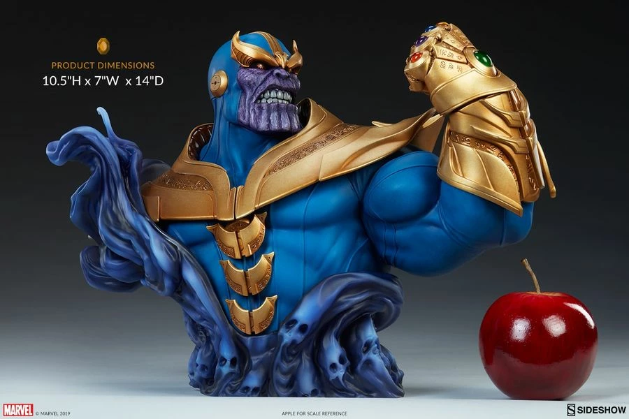 Sideshow Collectibles Marvel Comics - Thanos Bust 4 Sideshow Collectibles Marvel Comics - Thanos Bust