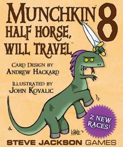 Steve Jackson Games Munchkin - Munchkin 8 Half Horse Will Travel Expansion All Board Games