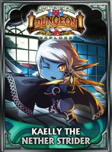 Soda Pop Miniatures Super Dungeon Explore - Kaelly Nether Strider Character Pack