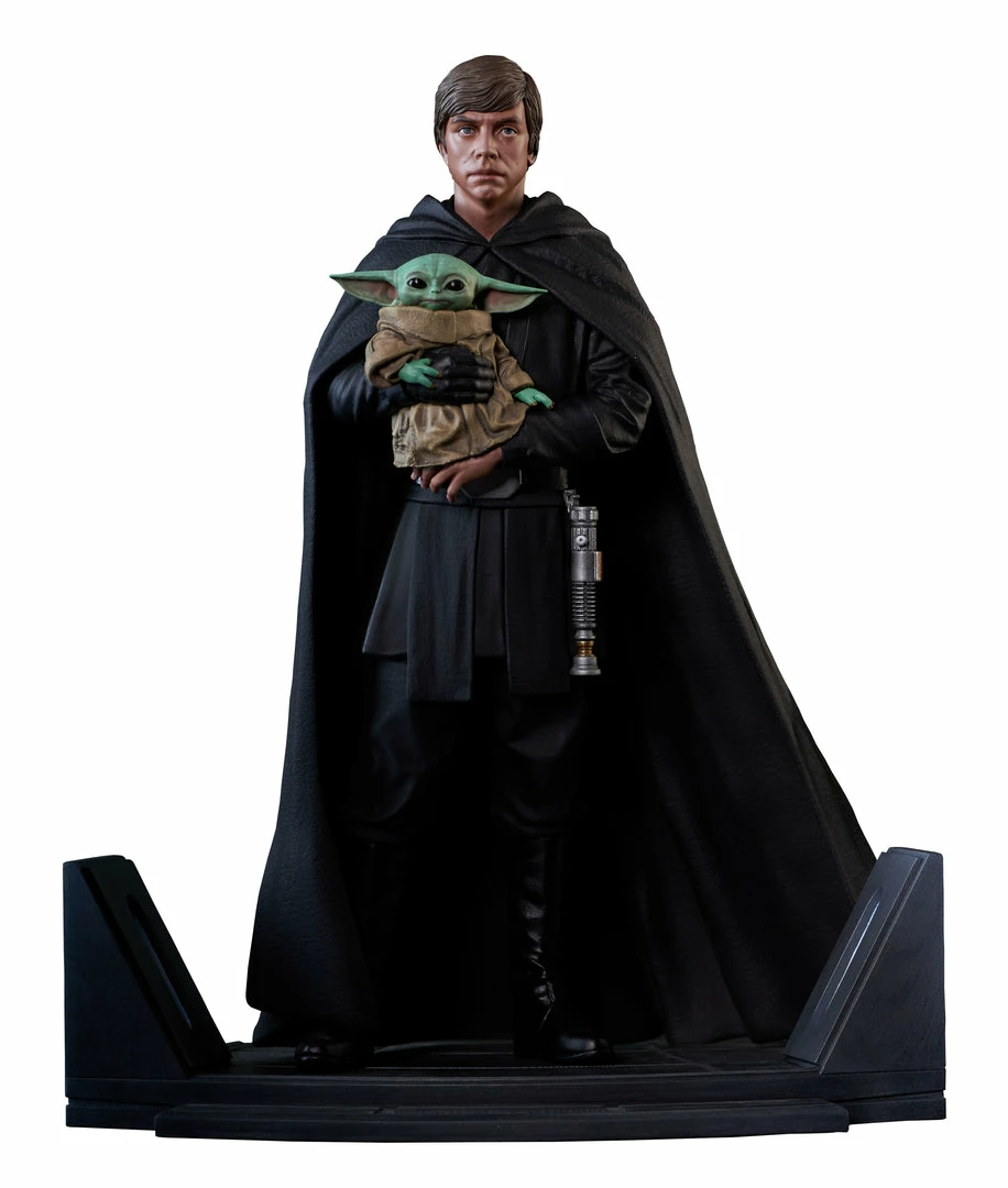 Diamond Select Toys Star Wars: The Mandalorian - Luke & Grogu Statue 3 Diamond Select Toys Star Wars: The Mandalorian - Luke & Grogu Statue