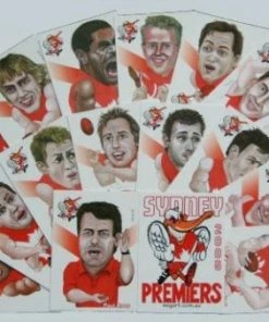 . Sports Cards WEG - Sydney Swans 2005 AFL Card Set