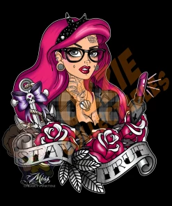 RoseDemon Disney's The Little Mermaid - Ariel Stay True - Rose Demon Art Print Poster