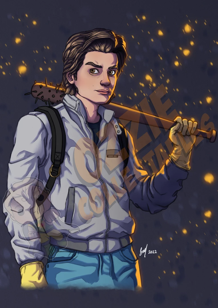 Stranger Things - Steve Harrington - Benjamin Mifsud Art Print Poster Staff Picks 1 Stranger Things - Steve Harrington - Benjamin Mifsud Art Print Poster Staff Picks