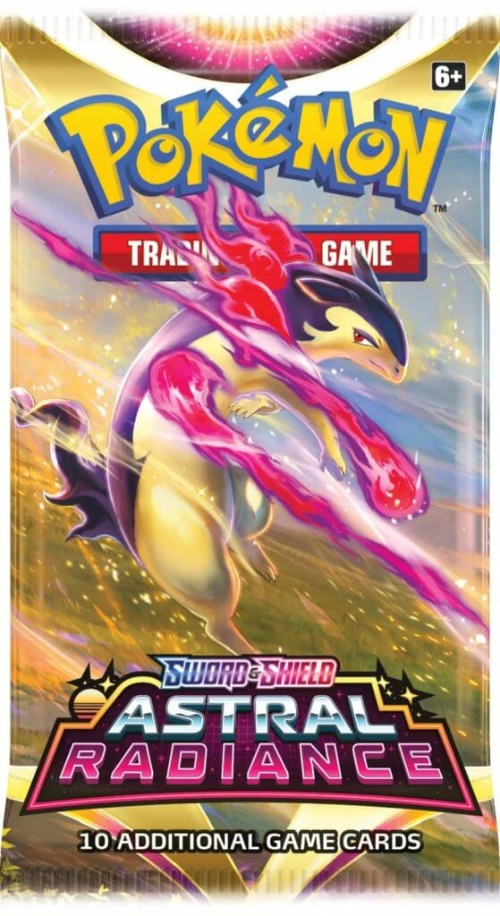 Pokemon POKÉMON TCG Sword And Shield 10 - Astral Radiance Booster 6 Pokemon POKÉMON TCG Sword And Shield 10 - Astral Radiance Booster