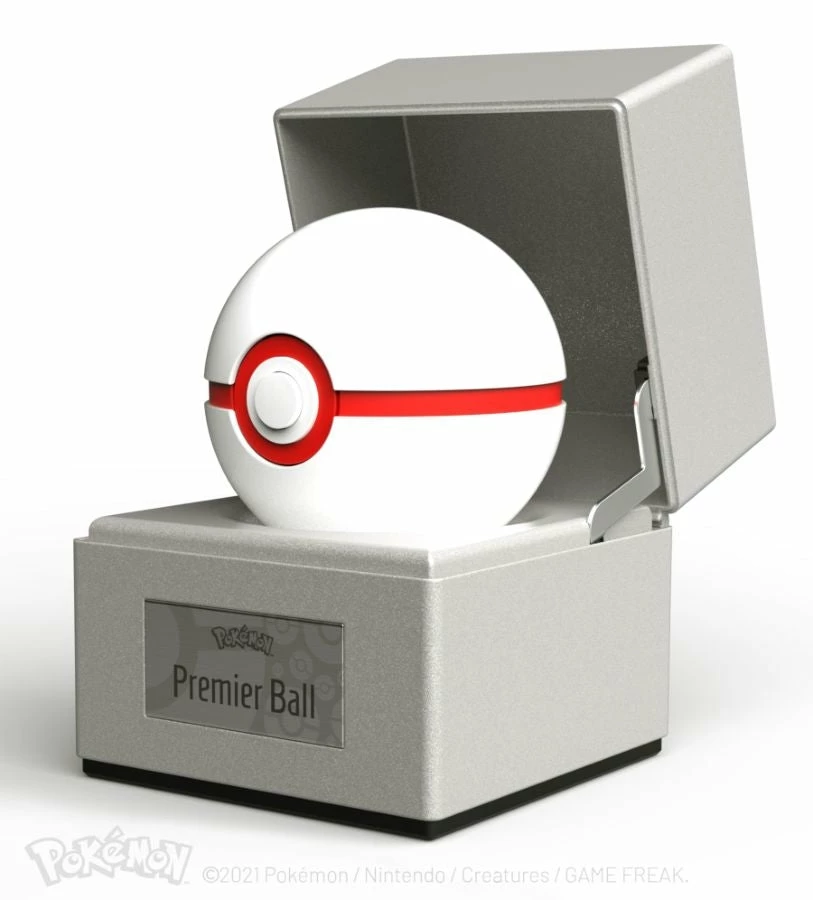 The Wand Company Pokemon - Premier Ball Prop Replica 1 The Wand Company Pokemon - Premier Ball Prop Replica