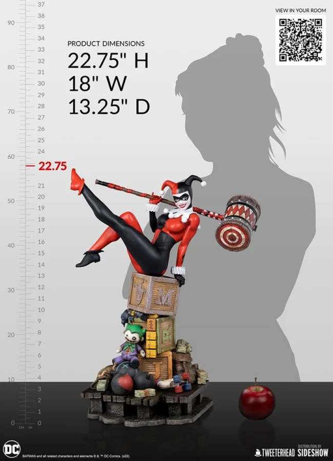 Tweeterhead DC Comics - Harley Quinn 1:4 Scale Maquette 6 Tweeterhead DC Comics - Harley Quinn 1:4 Scale Maquette