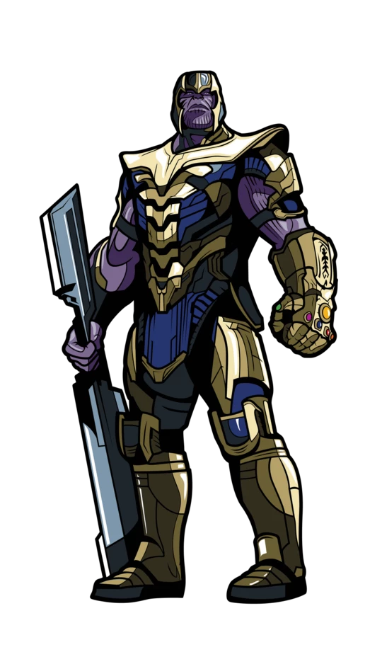 Avengers: Endgame - Thanos 6" XL Collectors FigPin #X9 2 Avengers: Endgame - Thanos 6" XL Collectors FigPin #X9