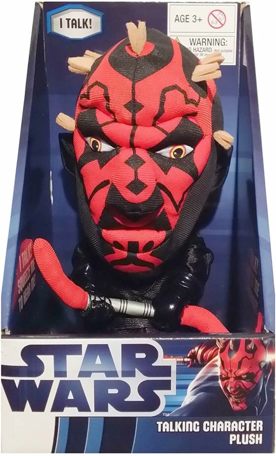 Underground Toys Star Wars - Darth Maul 9" Talking Plush 3 Underground Toys Star Wars - Darth Maul 9" Talking Plush