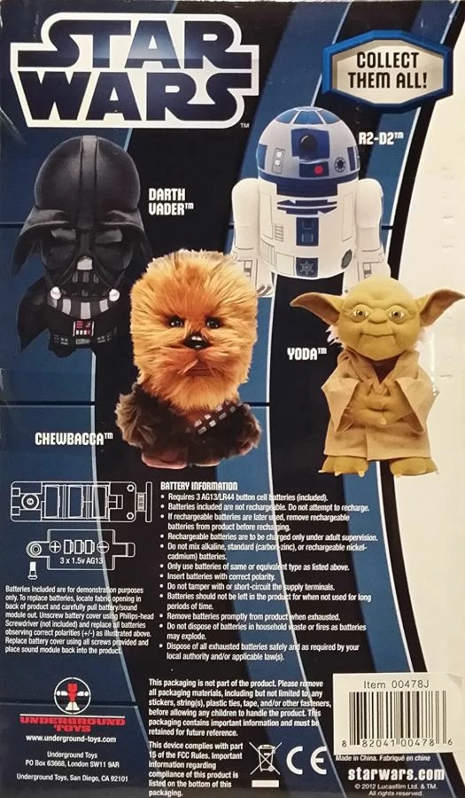 Underground Toys Star Wars - Darth Maul 9" Talking Plush 4 Underground Toys Star Wars - Darth Maul 9" Talking Plush