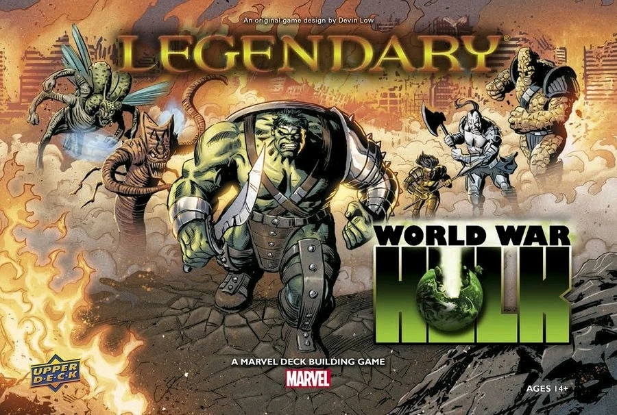 Upper Deck Marvel Legendary - World War Hulk Deck-Building Game Expansion All Board Games 1 Upper Deck Marvel Legendary - World War Hulk Deck-Building Game Expansion All Board Games