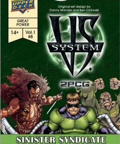 Upper Deck All Board Games Marvel Vs System - Sinister Syndicate 2PCG