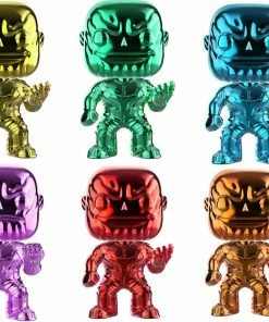 Funko Chrome Thanos Bundle - 6 POP! Vinyls