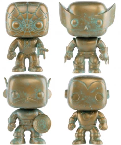 Funko Marvel 80th Anniversary Patina Bundle - 4 POP! Vinyls