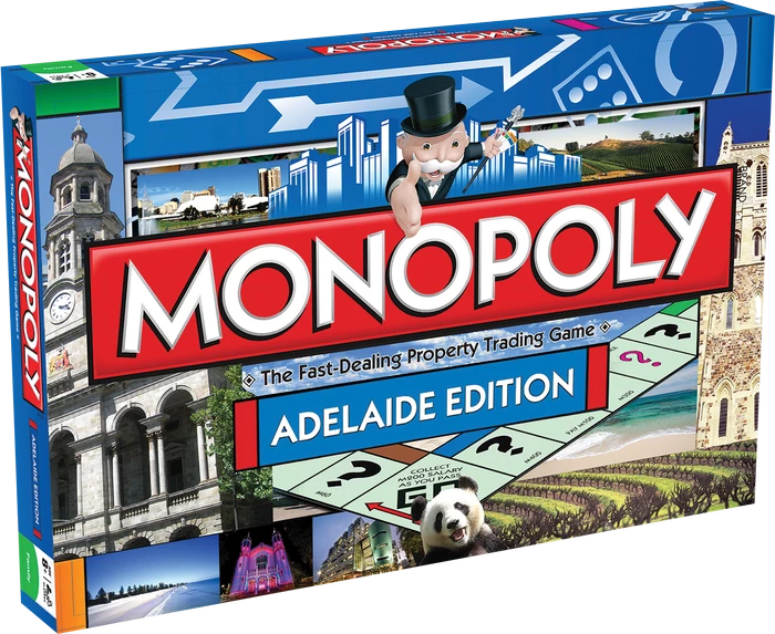 Winning Moves All Board Games Monopoly - Adelaide Edition 1 Winning Moves All Board Games Monopoly - Adelaide Edition