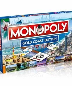 Winning Moves All Board Games Monopoly - Gold Coast Edition