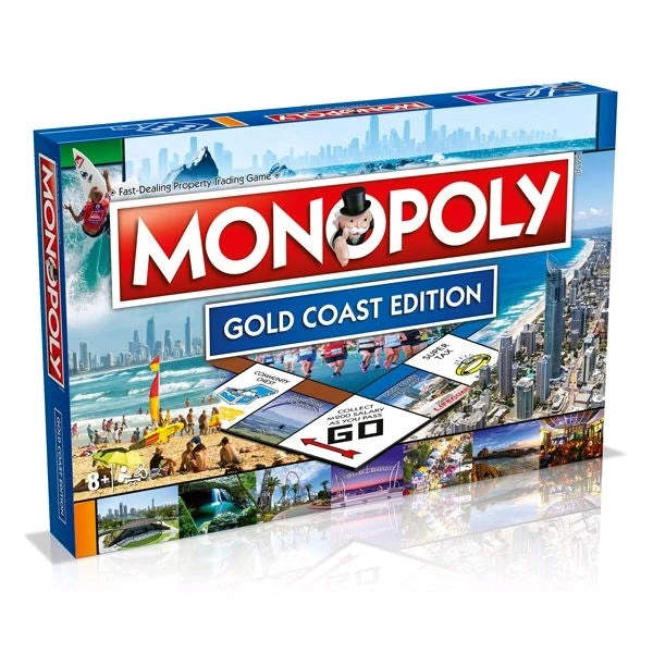 Winning Moves All Board Games Monopoly - Gold Coast Edition 2 Winning Moves All Board Games Monopoly - Gold Coast Edition