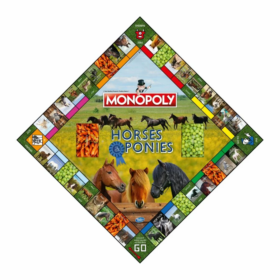 Winning Moves Monopoly - Horses & Ponies Edition 3 Winning Moves Monopoly - Horses & Ponies Edition