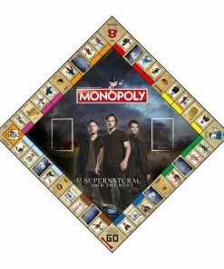 Winning Moves Monopoly - Supernatural Edition