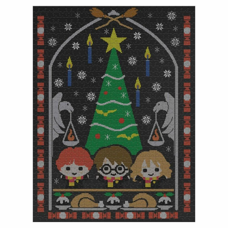 Winning Moves Harry Potter - Christmas At Hogwarts 1000 Piece Jigsaw Puzzle 3 Winning Moves Harry Potter - Christmas At Hogwarts 1000 Piece Jigsaw Puzzle