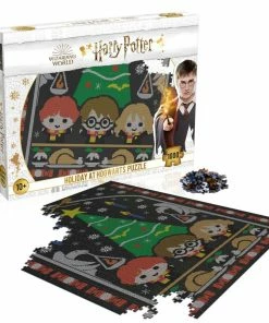 Winning Moves Harry Potter - Christmas At Hogwarts 1000 Piece Jigsaw Puzzle