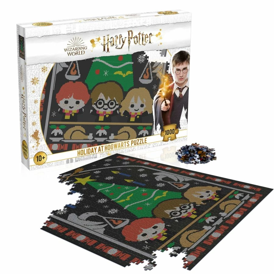 Winning Moves Harry Potter - Christmas At Hogwarts 1000 Piece Jigsaw Puzzle 1 Winning Moves Harry Potter - Christmas At Hogwarts 1000 Piece Jigsaw Puzzle