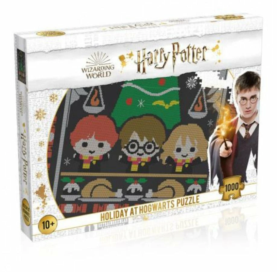 Winning Moves Harry Potter - Christmas At Hogwarts 1000 Piece Jigsaw Puzzle 2 Winning Moves Harry Potter - Christmas At Hogwarts 1000 Piece Jigsaw Puzzle