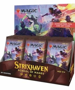 Wizards Of The Coast All Board Games Magic The Gathering - Strixhaven: School Of Mages Set Booster (Display Of 30)