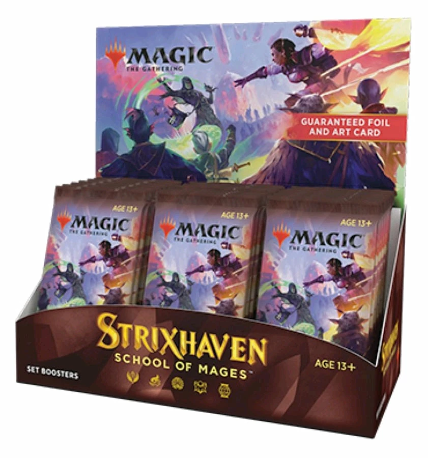 Wizards Of The Coast All Board Games Magic The Gathering - Strixhaven: School Of Mages Set Booster (Display Of 30) 1 Wizards Of The Coast All Board Games Magic The Gathering - Strixhaven: School Of Mages Set Booster (Display Of 30)