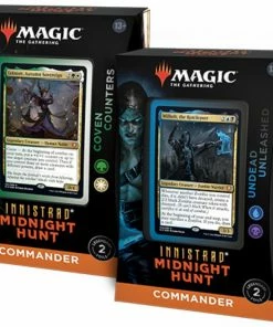Wizards Of The Coast Magic The Gathering - Innistrad Midnight Hunt Commander Decks All Board Games