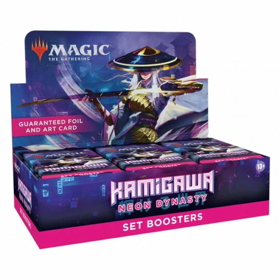 Wizards Of The Coast Magic The Gathering - Kamigawa: Neon Destiny Set Booster (Display Of 30) All Board Games 1 Wizards Of The Coast Magic The Gathering - Kamigawa: Neon Destiny Set Booster (Display Of 30) All Board Games