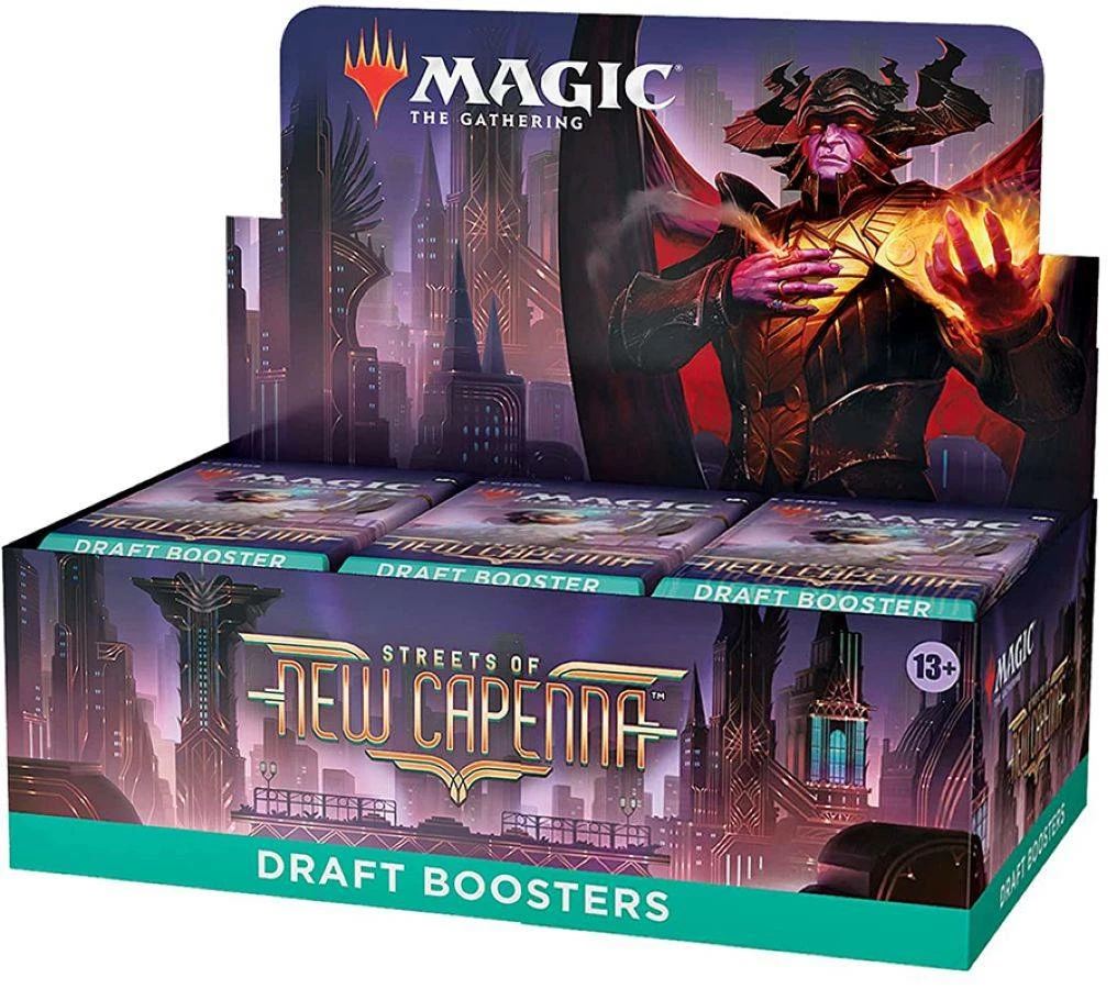 Wizards Of The Coast Magic The Gathering - Streets Of New Capenna Draft Booster (Display Of 36) All Board Games 1 Wizards Of The Coast Magic The Gathering - Streets Of New Capenna Draft Booster (Display Of 36) All Board Games
