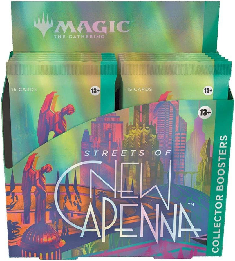 Wizards Of The Coast Magic The Gathering - Streets Of New Capenna Collector Booster (Display Of 12) All Board Games 1 Wizards Of The Coast Magic The Gathering - Streets Of New Capenna Collector Booster (Display Of 12) All Board Games