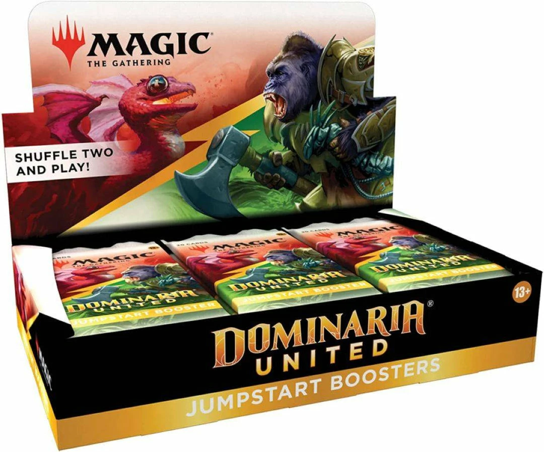 Wizards Of The Coast Magic The Gathering - Dominaria United Jumpstart Booster (Display Of 18) 1 Wizards Of The Coast Magic The Gathering - Dominaria United Jumpstart Booster (Display Of 18)