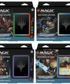 Wizards Of The Coast All Board Games Magic The Gathering - Warhammer 40,000 Commander Decks (Regular)