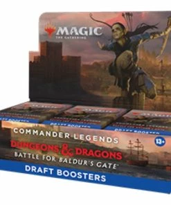 Wizards Of The Coast Magic The Gathering - Commander Legends 2: Battle For Baldur's Gate Draft Booster(Display Of 24) All Board Games
