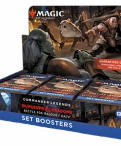 Wizards Of The Coast All Board Games Magic The Gathering - Commander Legends 2: Battle For Baldur's Gate Set Booster (Display Of 18)