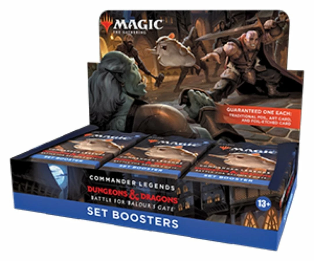 Wizards Of The Coast All Board Games Magic The Gathering - Commander Legends 2: Battle For Baldur's Gate Set Booster (Display Of 18) 1 Wizards Of The Coast All Board Games Magic The Gathering - Commander Legends 2: Battle For Baldur's Gate Set Booster (Display Of 18)
