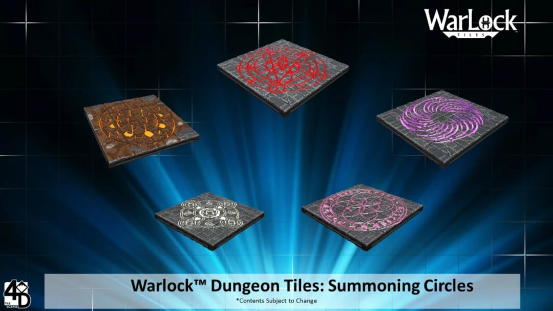 WizKids Games WarLock Tiles - Summoning Circles All Board Games 2 WizKids Games WarLock Tiles - Summoning Circles All Board Games