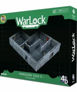 WizKids Games WarLock Tiles - Full Height Stone Walls