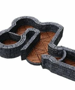 WizKids Games WarLock Tiles - Dungeon Angles & Curves