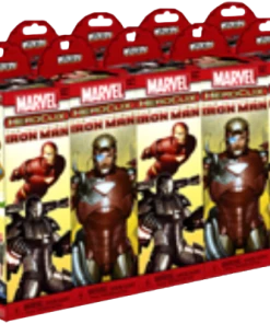 WizKids Games Heroclix - Marvel Invincible Iron Man 10ct Booster Brick (Brick Of 10) All Board Games