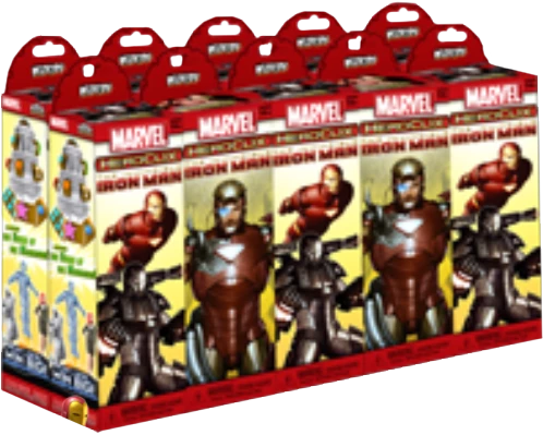 WizKids Games Heroclix - Marvel Invincible Iron Man 10ct Booster Brick (Brick Of 10) All Board Games 1 WizKids Games Heroclix - Marvel Invincible Iron Man 10ct Booster Brick (Brick Of 10) All Board Games