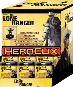 WizKids Games Heroclix - The Lone Ranger (Gravity Feed Of 24) All Board Games