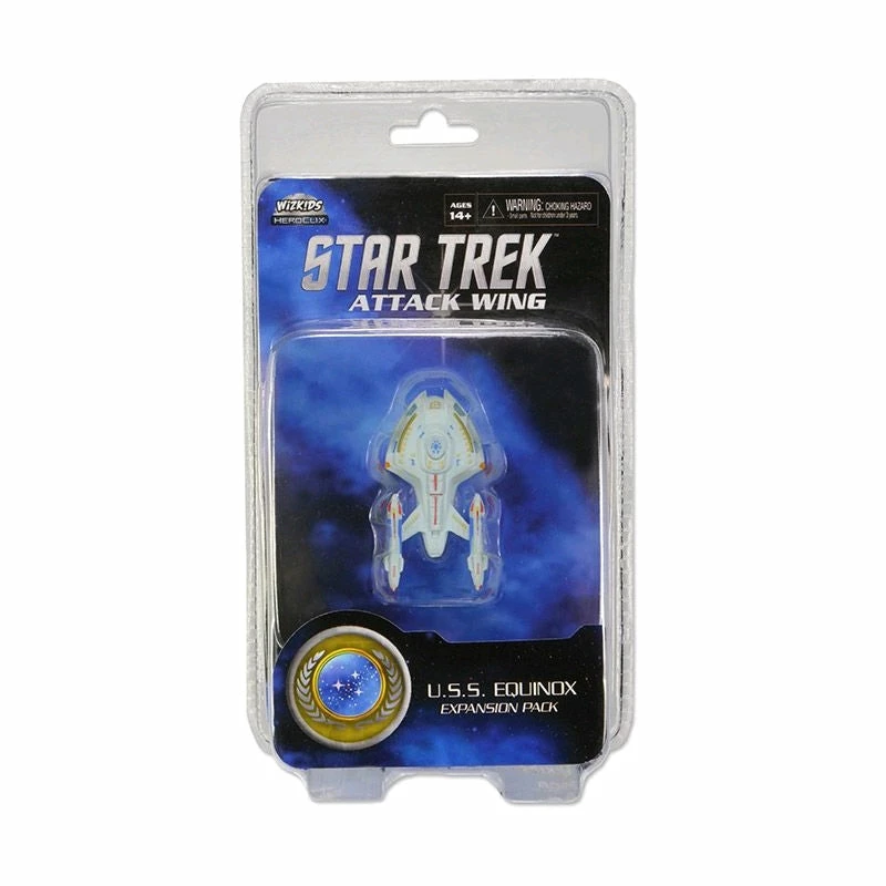 WizKids Games Star Trek - Attack Wing Wave 3 USS Equinox Expansion Pack All Board Games 1 WizKids Games Star Trek - Attack Wing Wave 3 USS Equinox Expansion Pack All Board Games